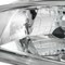 Spec-D Tuning 92-95 Honda Civic Crystal Housing Headlights Chrome LH-CV92-APC - alternate 4
